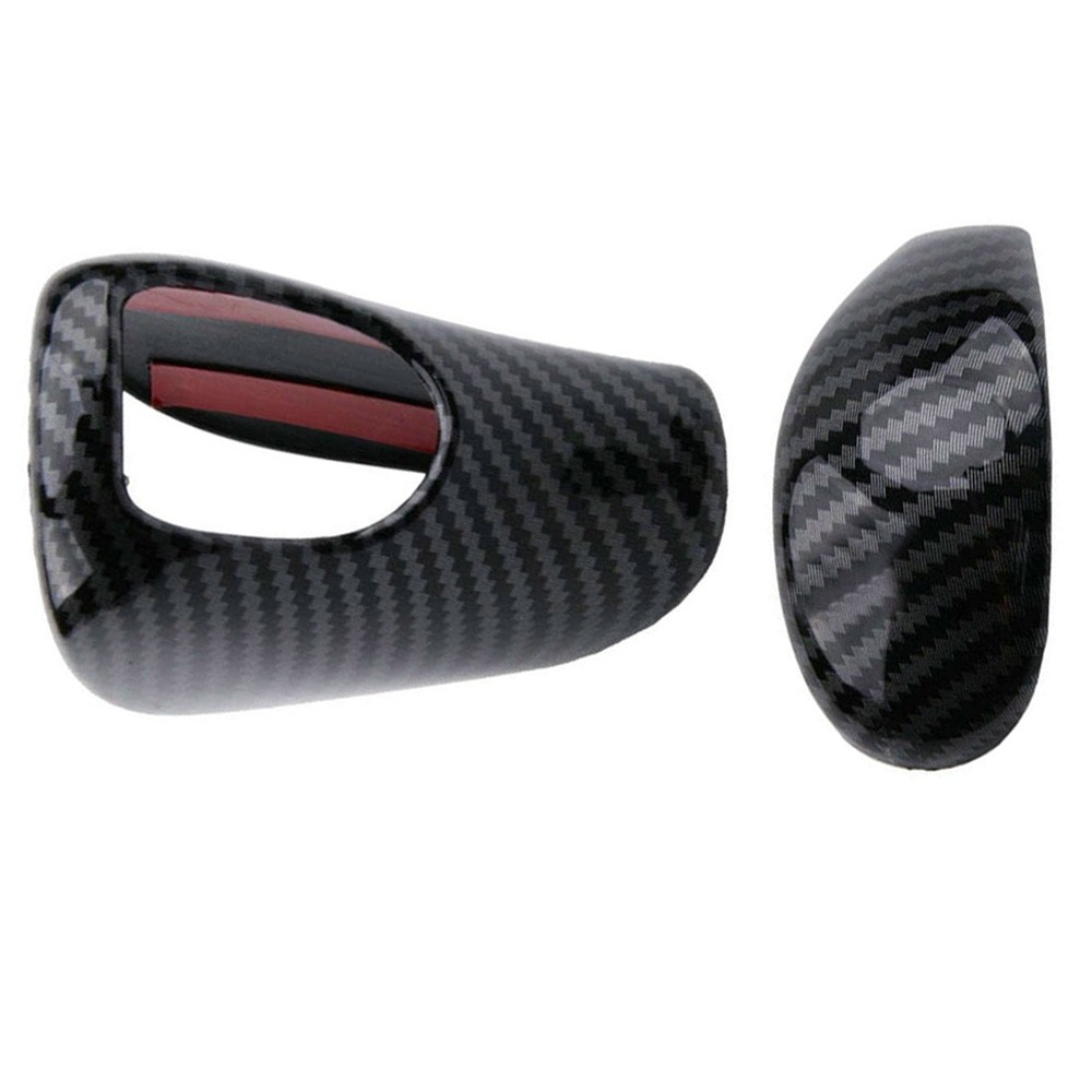 For Nissan Teana Altima 17-21 Carbon Fiber Car Interior Gear Shift Knob Trim Set