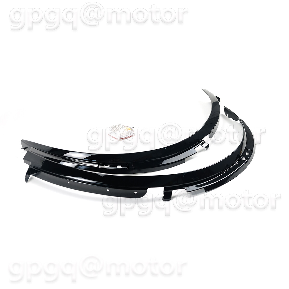 For Corvette C7 Z06 2014-2019 1 Pair Glossy Black Front Wheel Trim Fender Flares