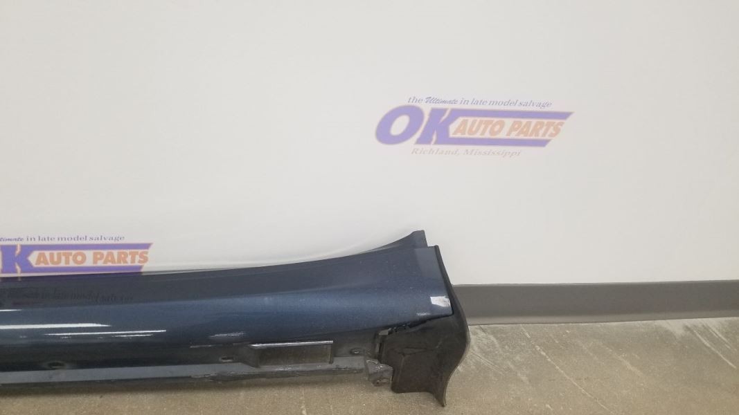 15 PORSCHE PANAMERA S ROCKER PANEL MOULDING SIDE SKIRT LEFT DRIVER BLUE
