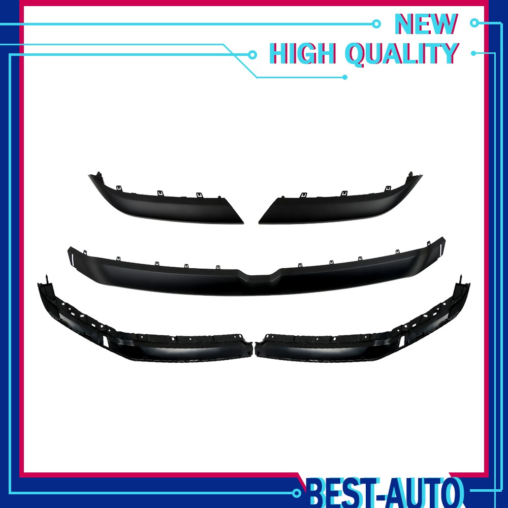 For Dodge Ram 1500 2019-2022 Plastic Grille Trim Molding Matte Black With Stand