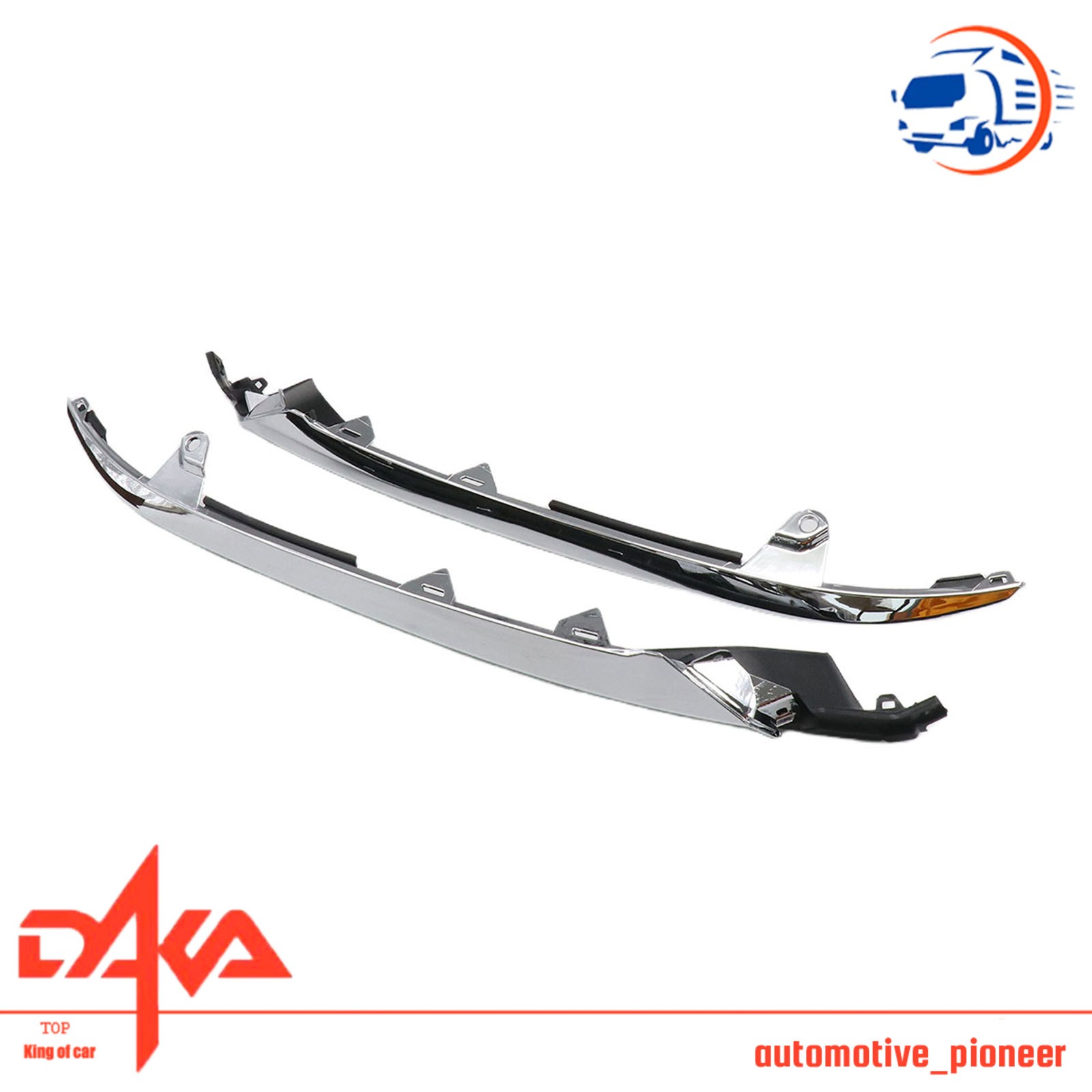 For Honda Accord 2021 2022 Left + Right Side 71162TVAF00 New Grille Trim Set