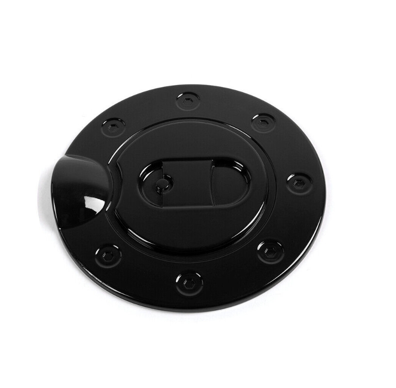 For 2004-08 Ford F-150 Car Filler Fuel Tank Door Gas Cap COVER TRIM GLOSS BLACK