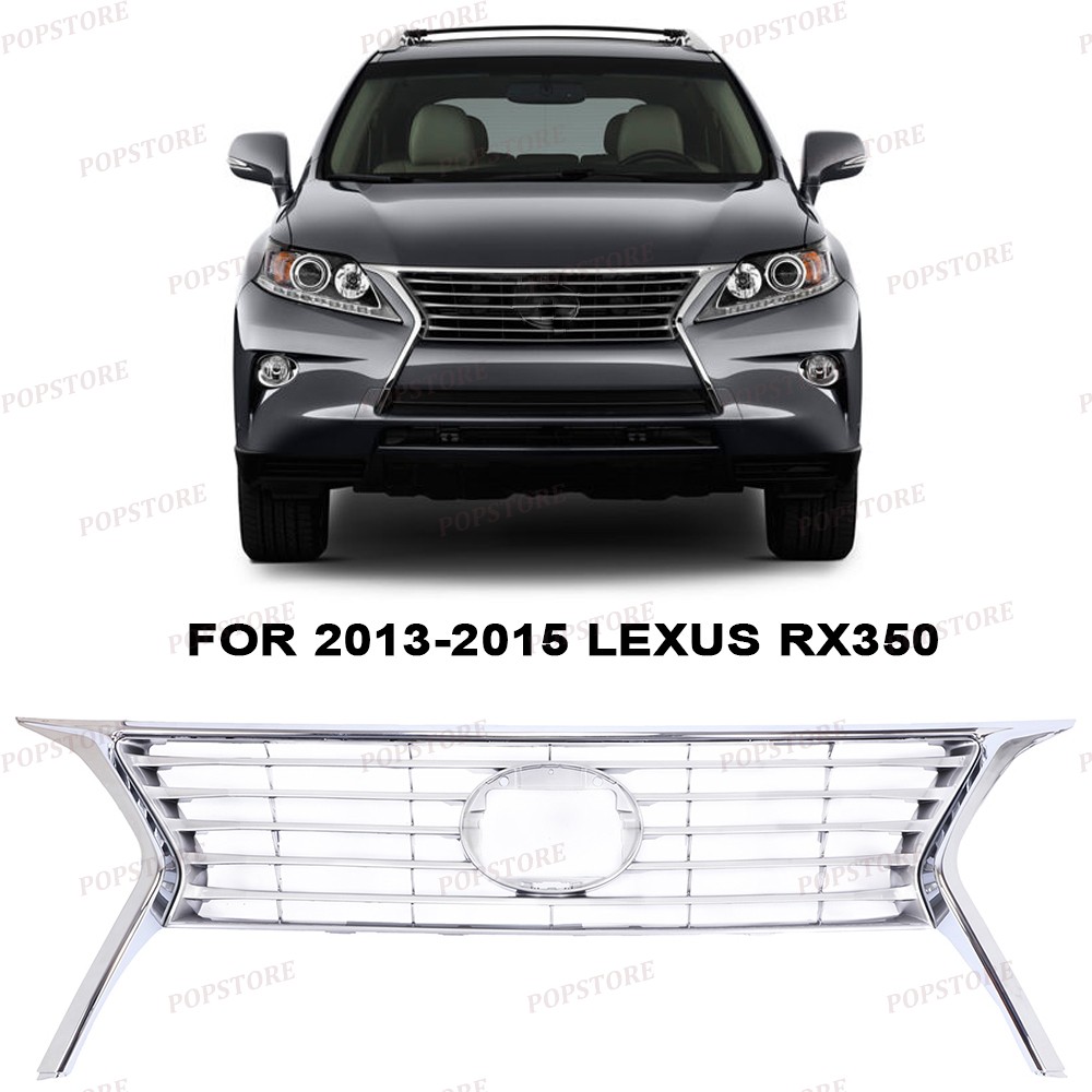 For 2013-2015 Lexus RX350 Silver Front Bumper Grille Grill 531010E140 LX1200144