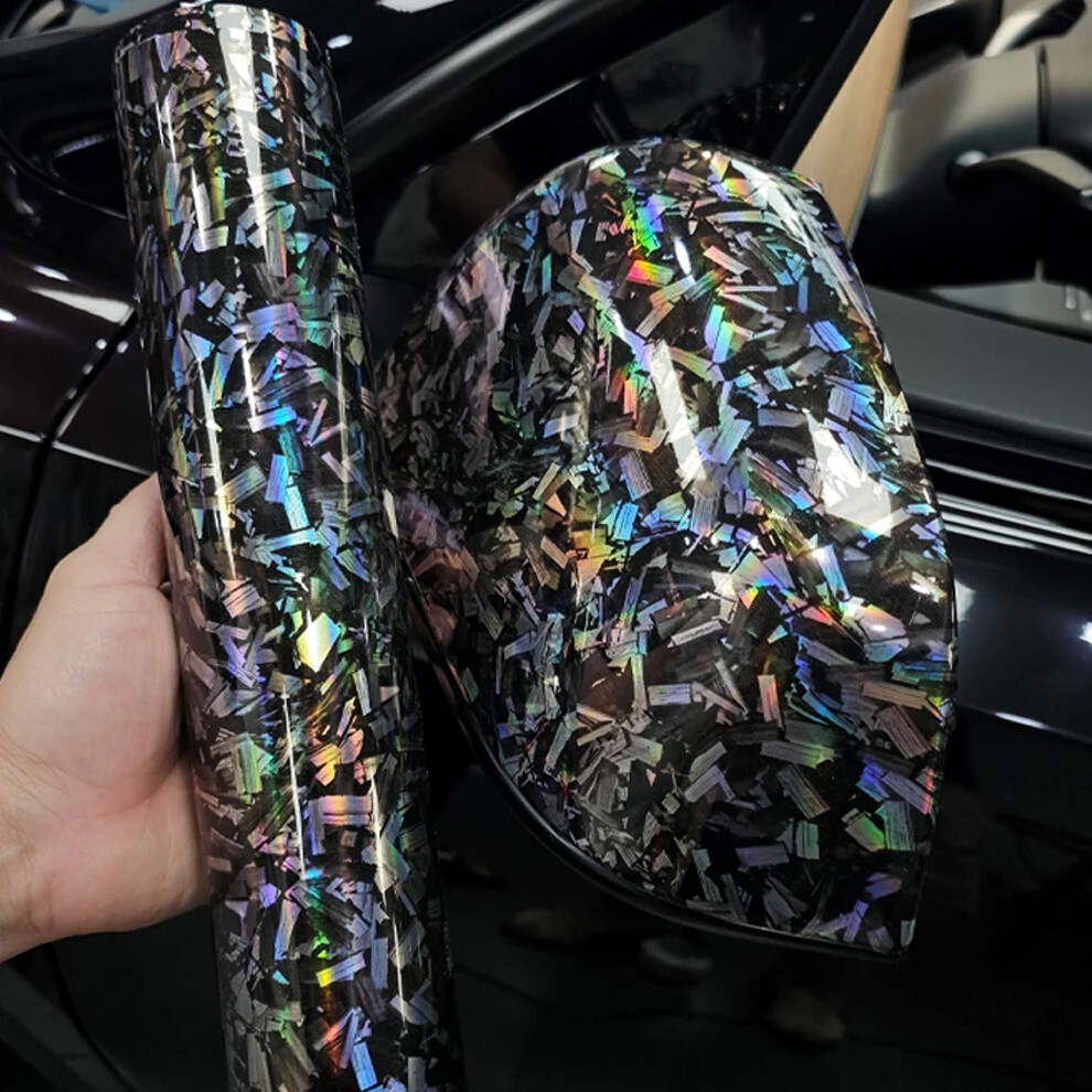 20cm*152cm Sticker Glossy Muticolor Car Body Films Carbon Fiber Vinyl Wrapping