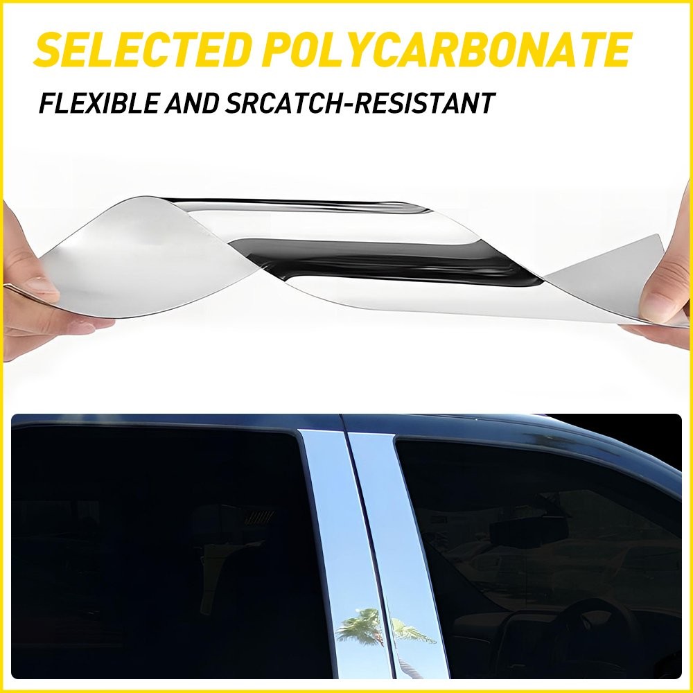 For 2005-2010 Chrysler 300 300C/ Door Magnum Pillar Post Chrome Trims
