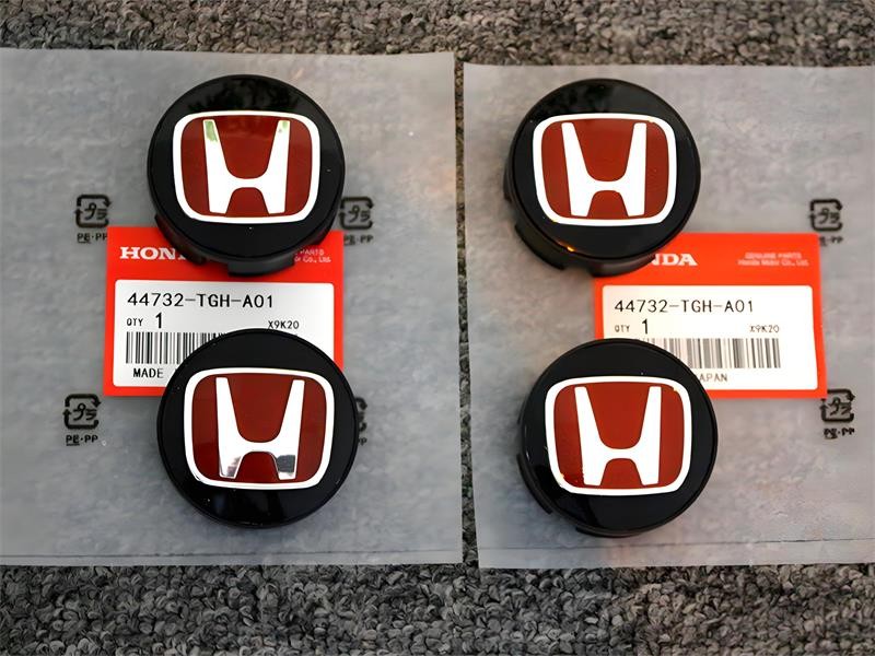 HONDA FIT 2009-13 JDM Red H Wheel Center Caps Hubs Cover Cap 58mm 4Pcs
