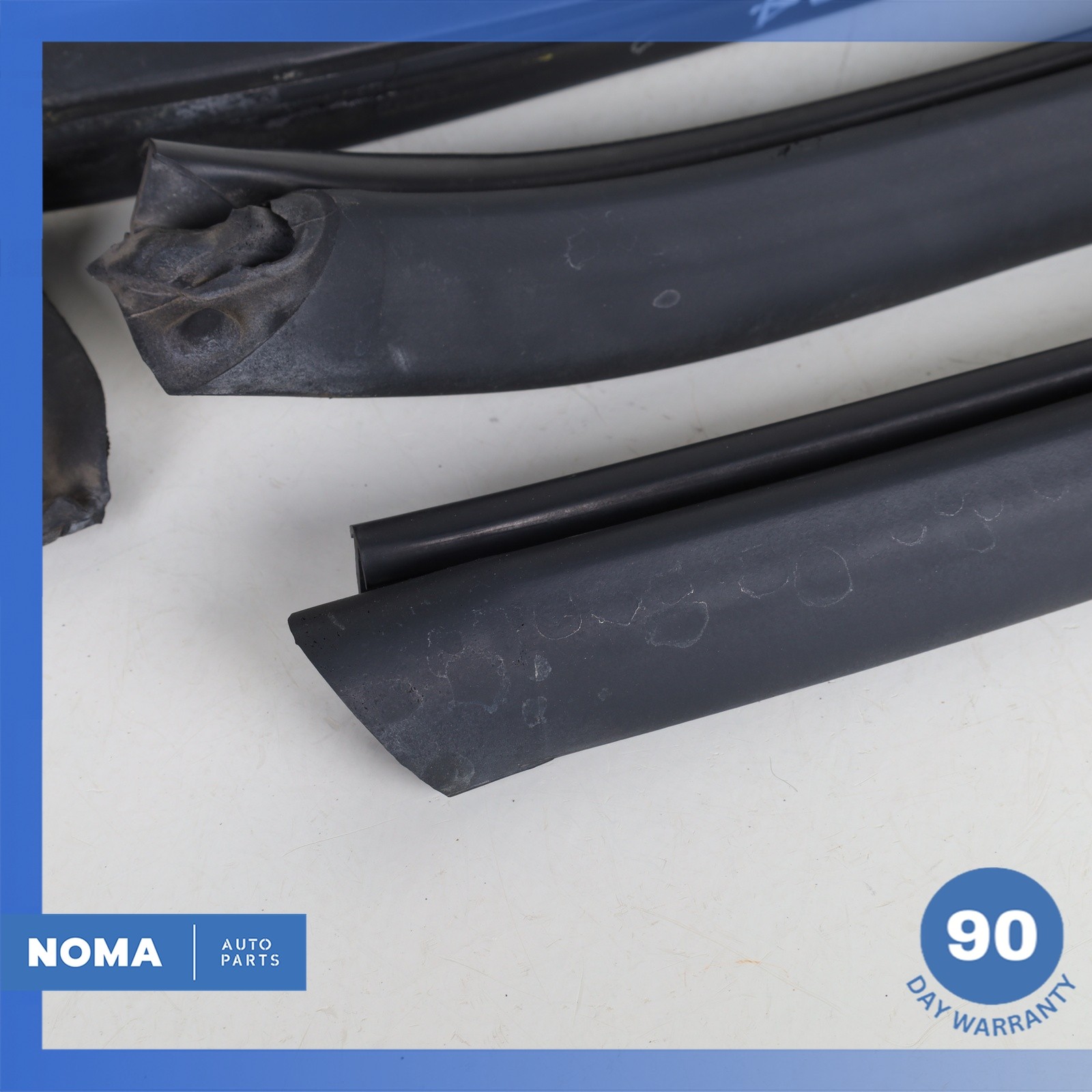 97-06 Jaguar X100 XK8 XKR Convertible Top Roof Left Molding Rubber Seal Set OEM