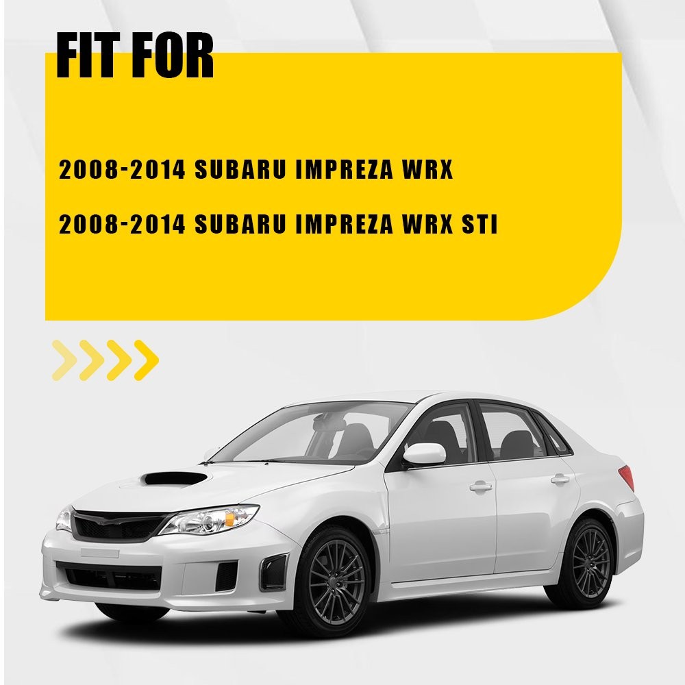 Fit 08-14 Subaru WRX STI OE Style Front Bumper Side Air Vent Corner Cover 1~10X