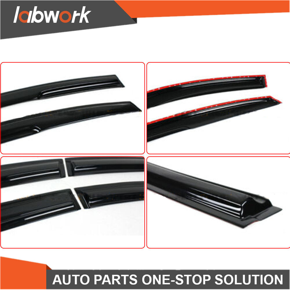 Labwork Window Visor For 2013-2017 2018 Nissan Altima Sedan Rain Guard Deflector