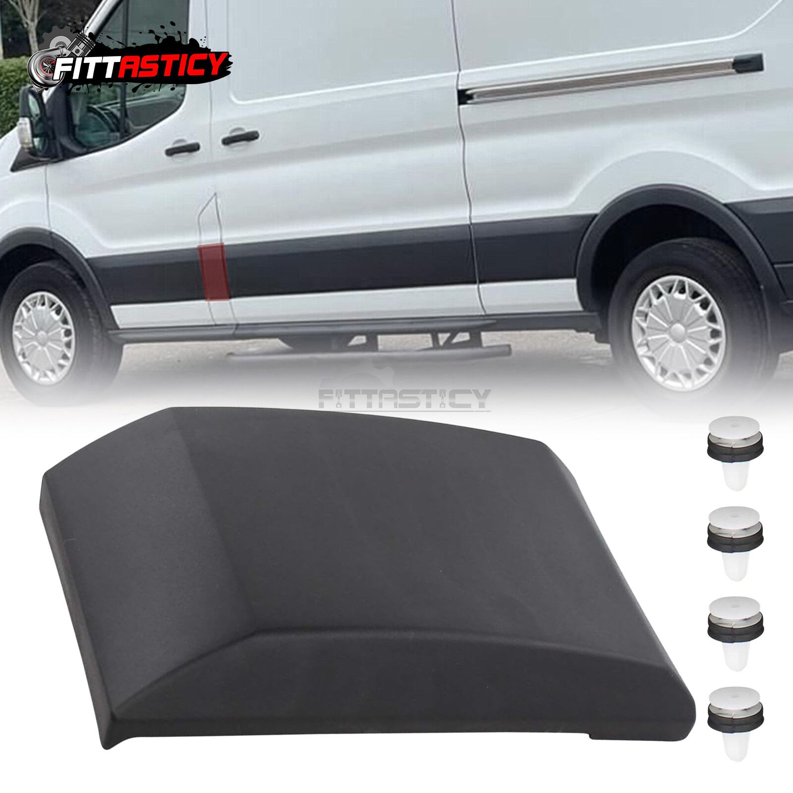 Driver Side Door Trim Pillar Molding For 15-19 Ford Transit 150 250 350 3.5 3.7L