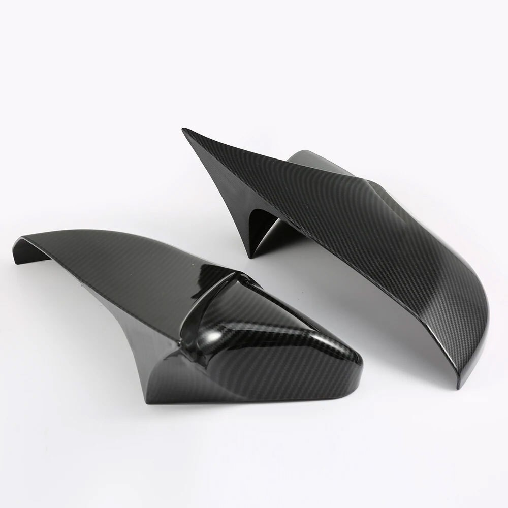 Carbon Fiber Style Rear View Mirror Cover For Honda Civic 10th Gen 2016-2021