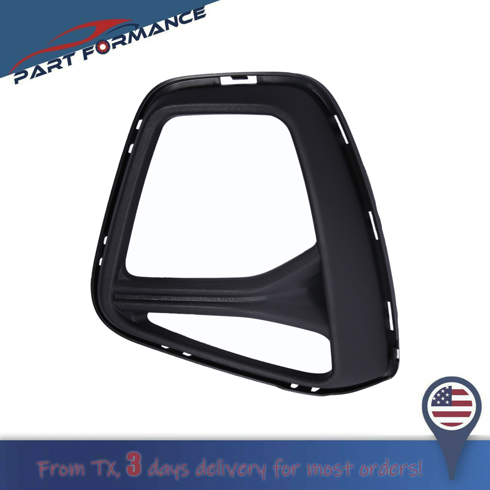 Fog Lamp Bezel Light Trim Cover Front Driver Side for 2019-2022 Chevy Blazer
