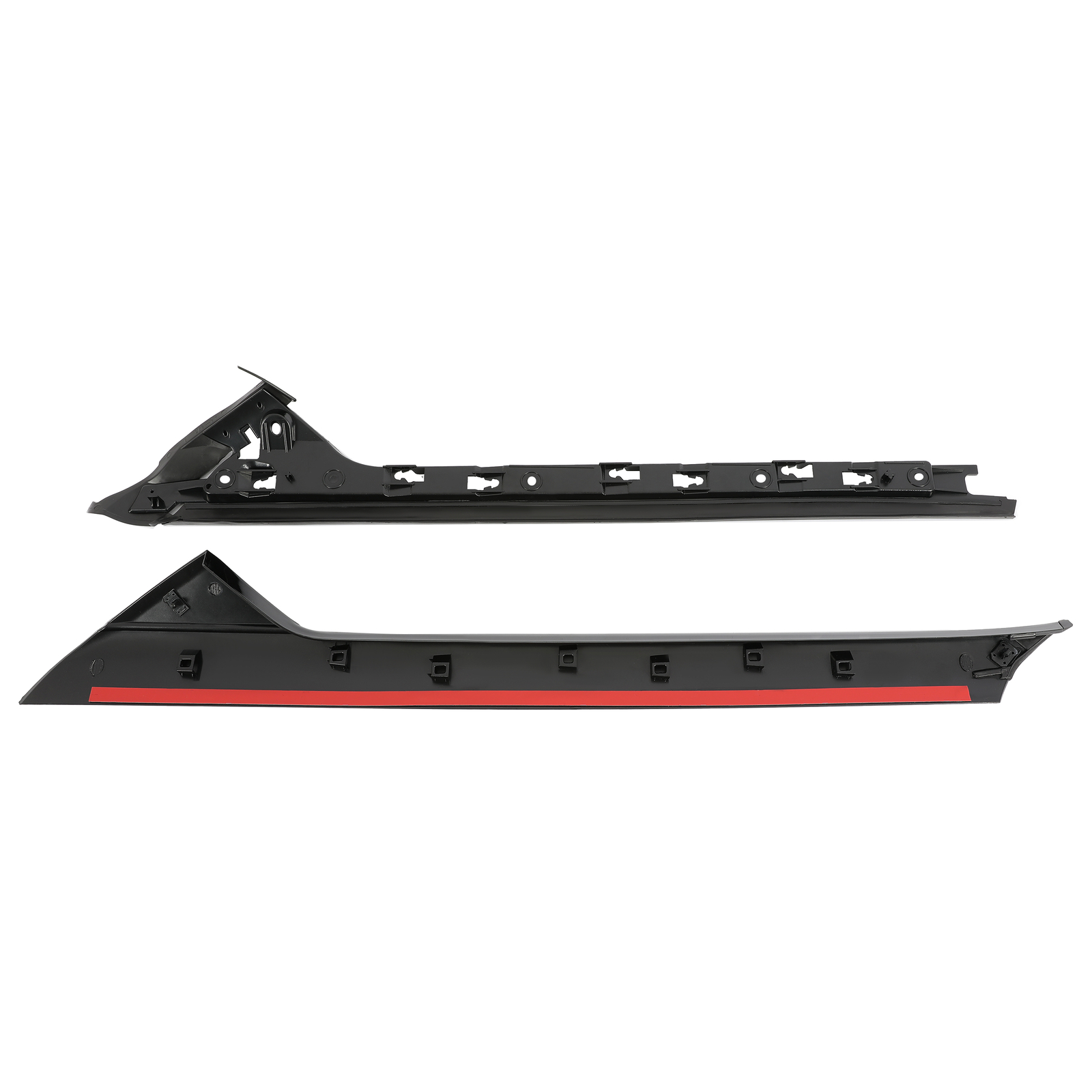 1Pair Left Driver Side For Ford Explorer 11-19 Windshield A-Pillar Molding Trim