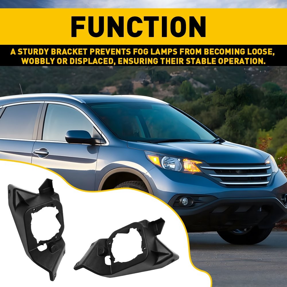 Front Fog Light Bracket Left & Right Side For 2012-2014 Honda CR-V 33966T0AA00