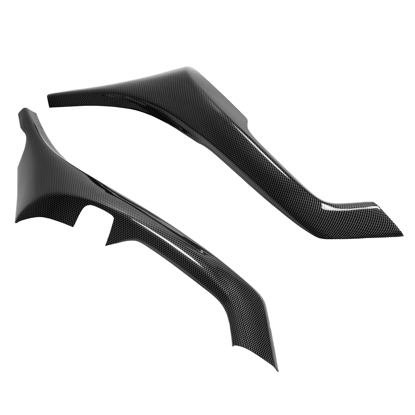 KUAFU Carbon Style Interior Door Armrest Cover Trim For Acura TSX 2009-2014 4Pcs