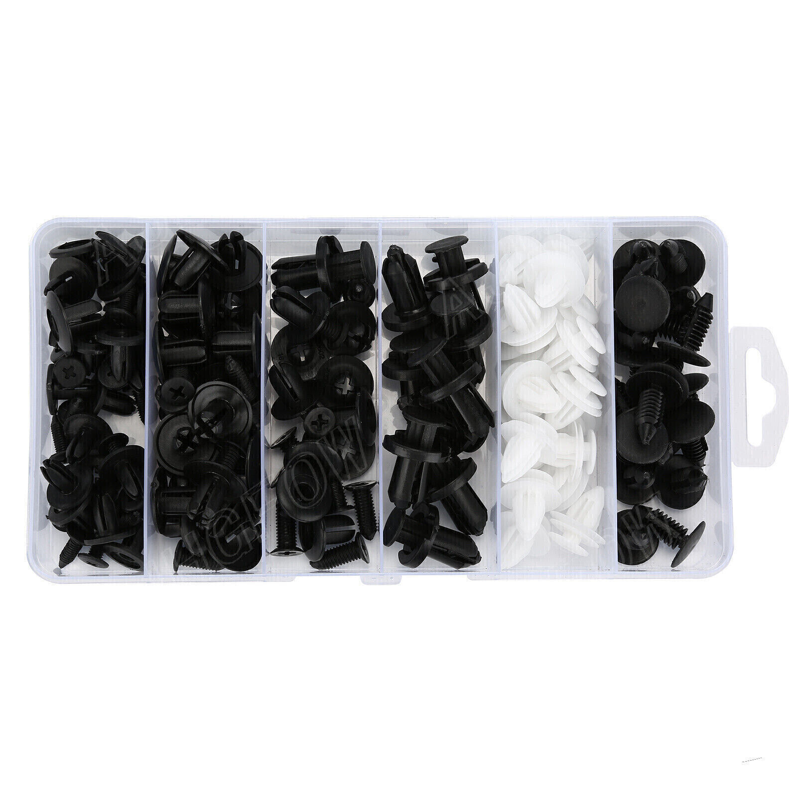 Assortments Set Car Body Bumper Rivet Retainer Trim Molding Push Pin Clip Fit+