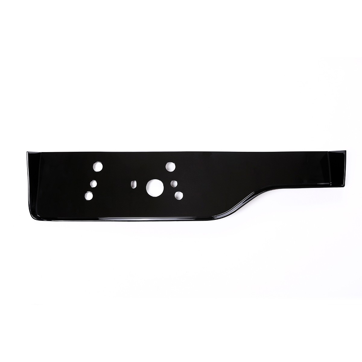 Glossy Piano Black Rear Trunk License Plate Frame For Land Rover Discovery 5​