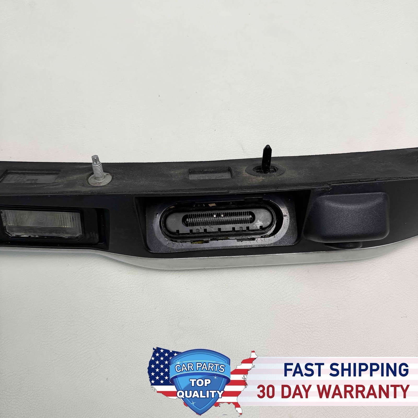 2016-2018 Fiat 500x Rear Trunk Satin Chrome Lid Molding w/ Camera OEM 6QZ04U00AA