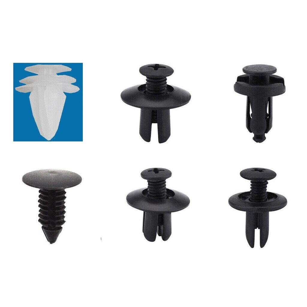 Clip Trim Pin Rivet Bumper Door Panel Car Push Retainer Fastener SET Accessories