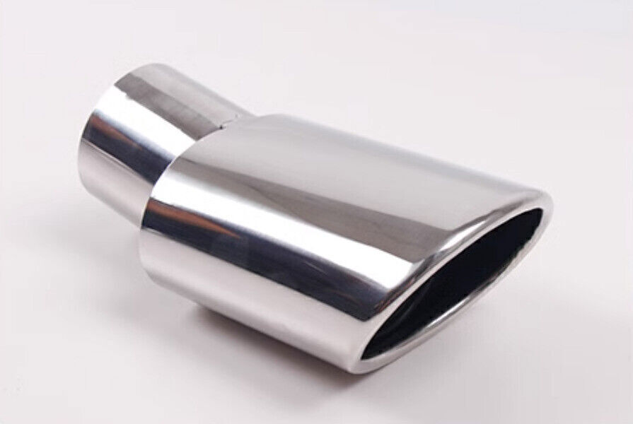 For Toyota Corolla 2014-18 Chrome Steel Rear Tail Exhaust Pipe Muffler Tip 1x