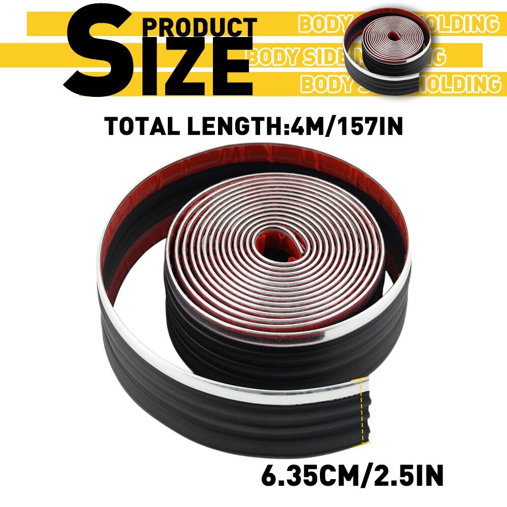 For Chevy / GMC SUV’s Truck 4M Body Side Molding Belt Exterior Protector Roll
