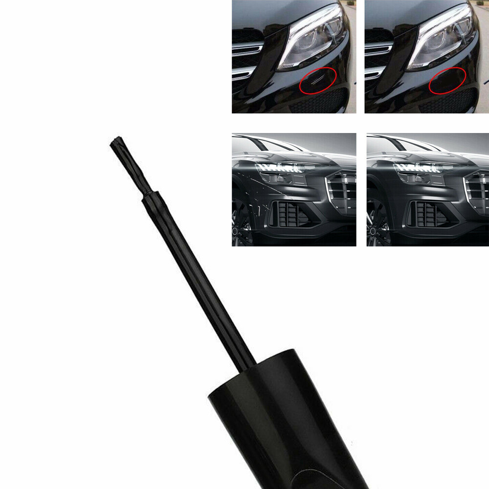 Black Car Paint Repair Pen Scratch Remover Touch Up Coat Applicator Fix Tool