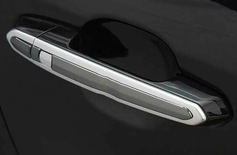 Black Handle Cover Side Door Steel For Cadillac CT4 CT6 XT4 XT5 XT6 ATS XTS