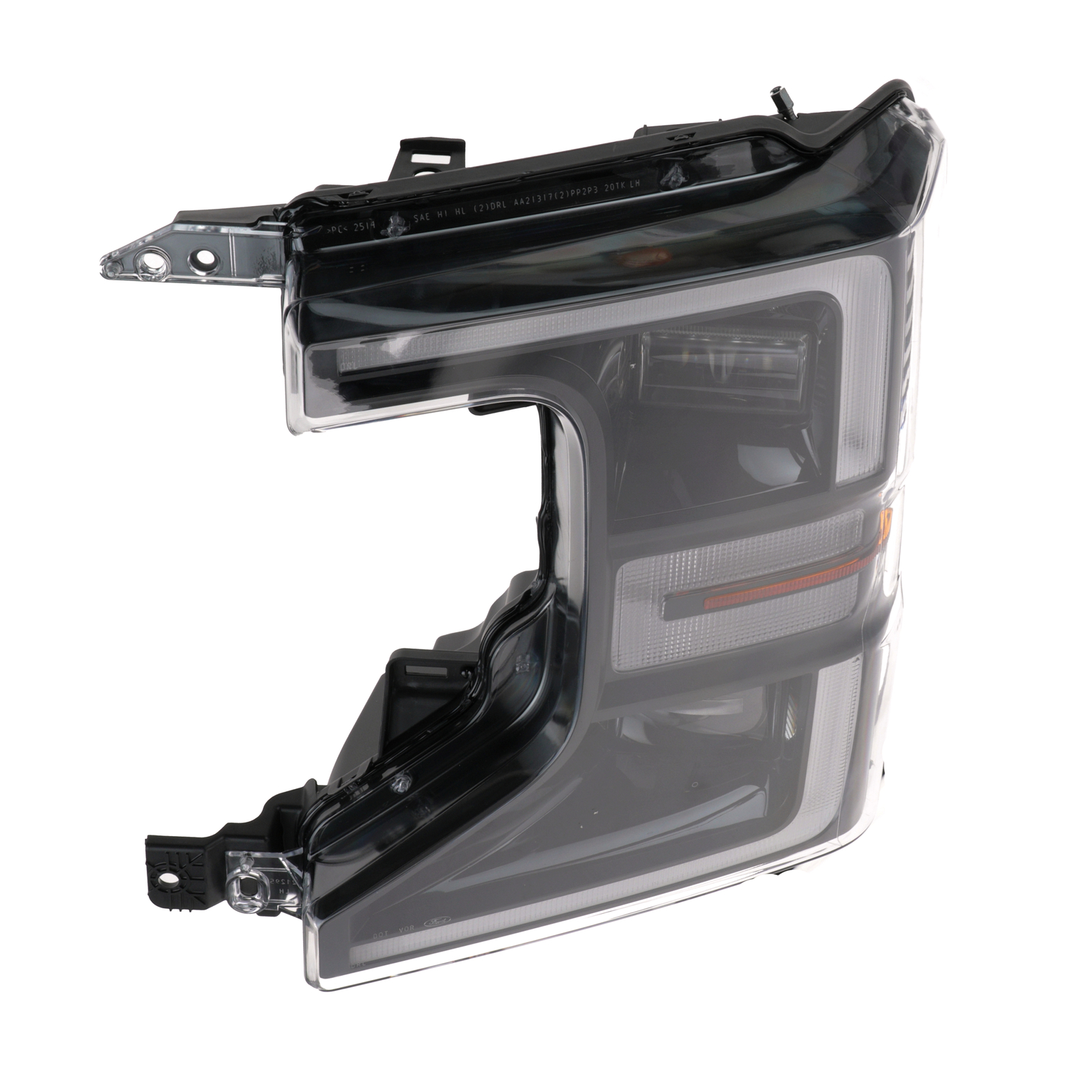 NEW OEM 20-22 Ford Super Duty LEFT DRIVER FRONT LED Black SPORT Head Lamp Light