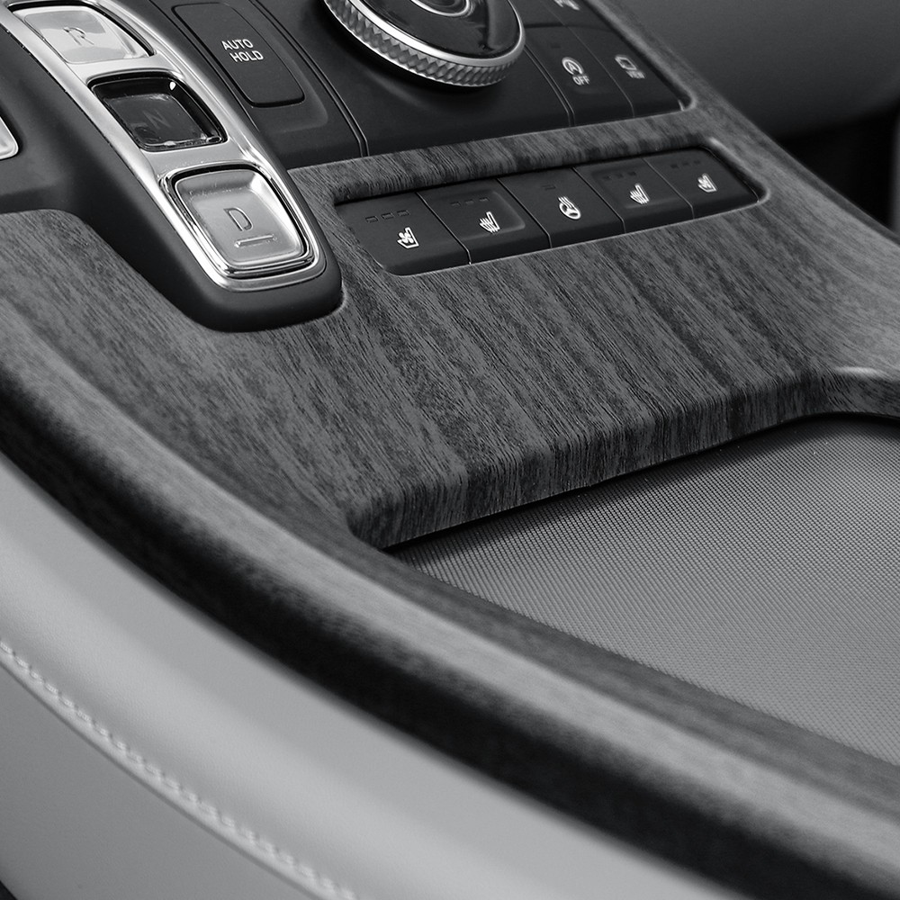 Carbon Center Console Gear Shift Panel Cover Trim For Hyundai Palisade 2020-2022