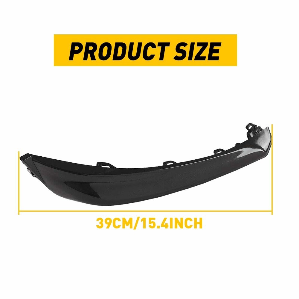 Front Bumper Set Grille Fit For Trim Molding 2018 2019 2020 Toyota Camry SE/XSE