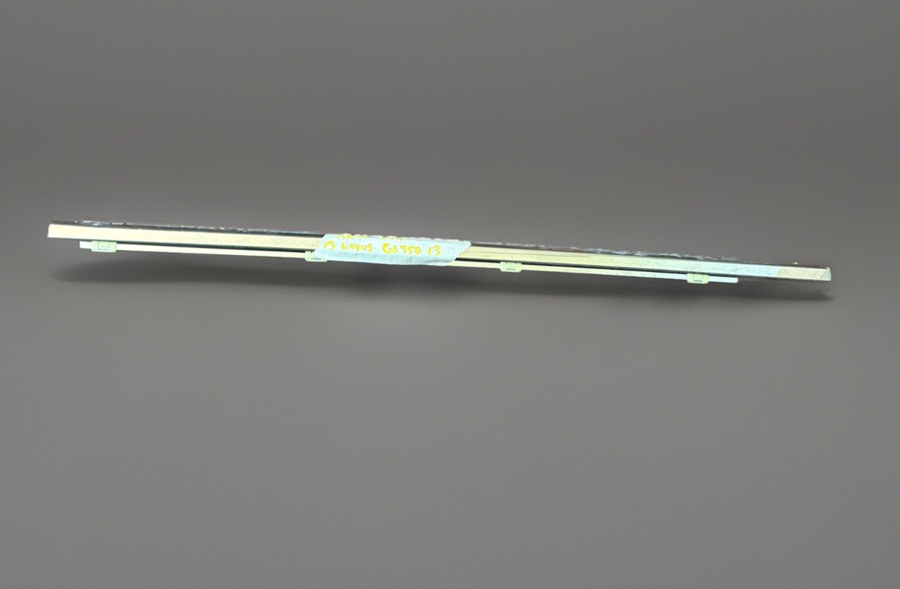 13-20 LEXUS GS350 REAR PASSENGER RIGHT SIDE DOOR CHROME WINDOW TRIM OEM
