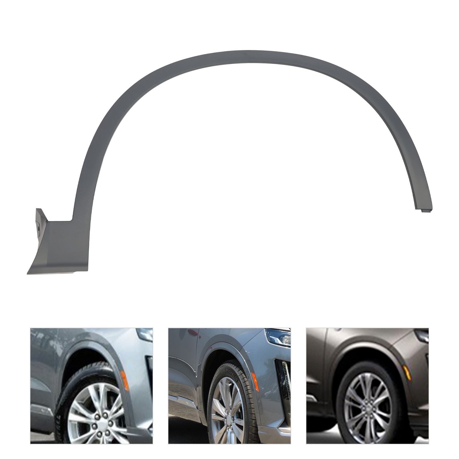 For Cadillac XT6 2020-2024 84764040 Right Side Fender Flares Wheel Molding Trim