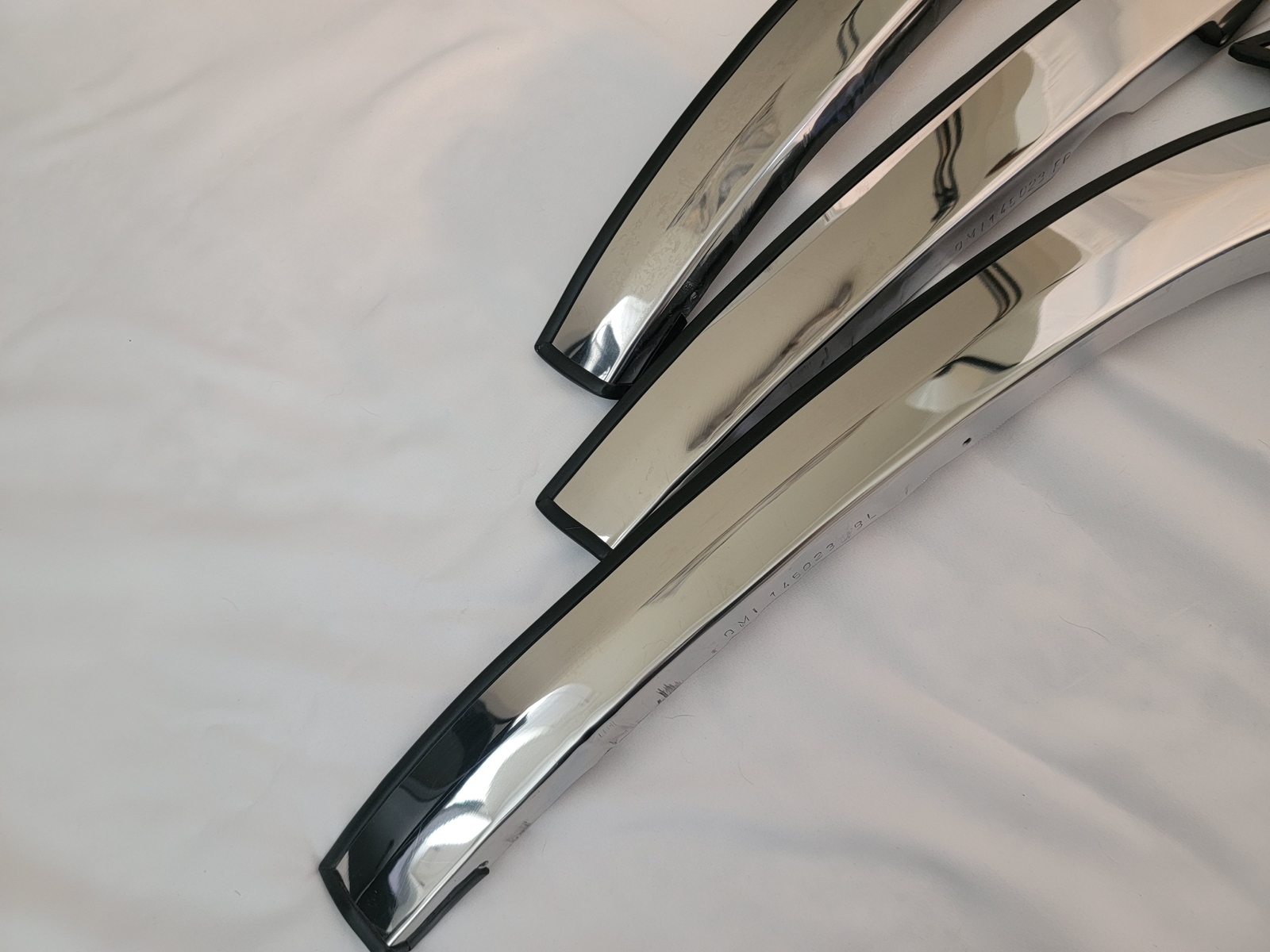 For SILVERADO 1500 07-13 Chrome Polished Stainless Steel Fender Trim Moldings 2″