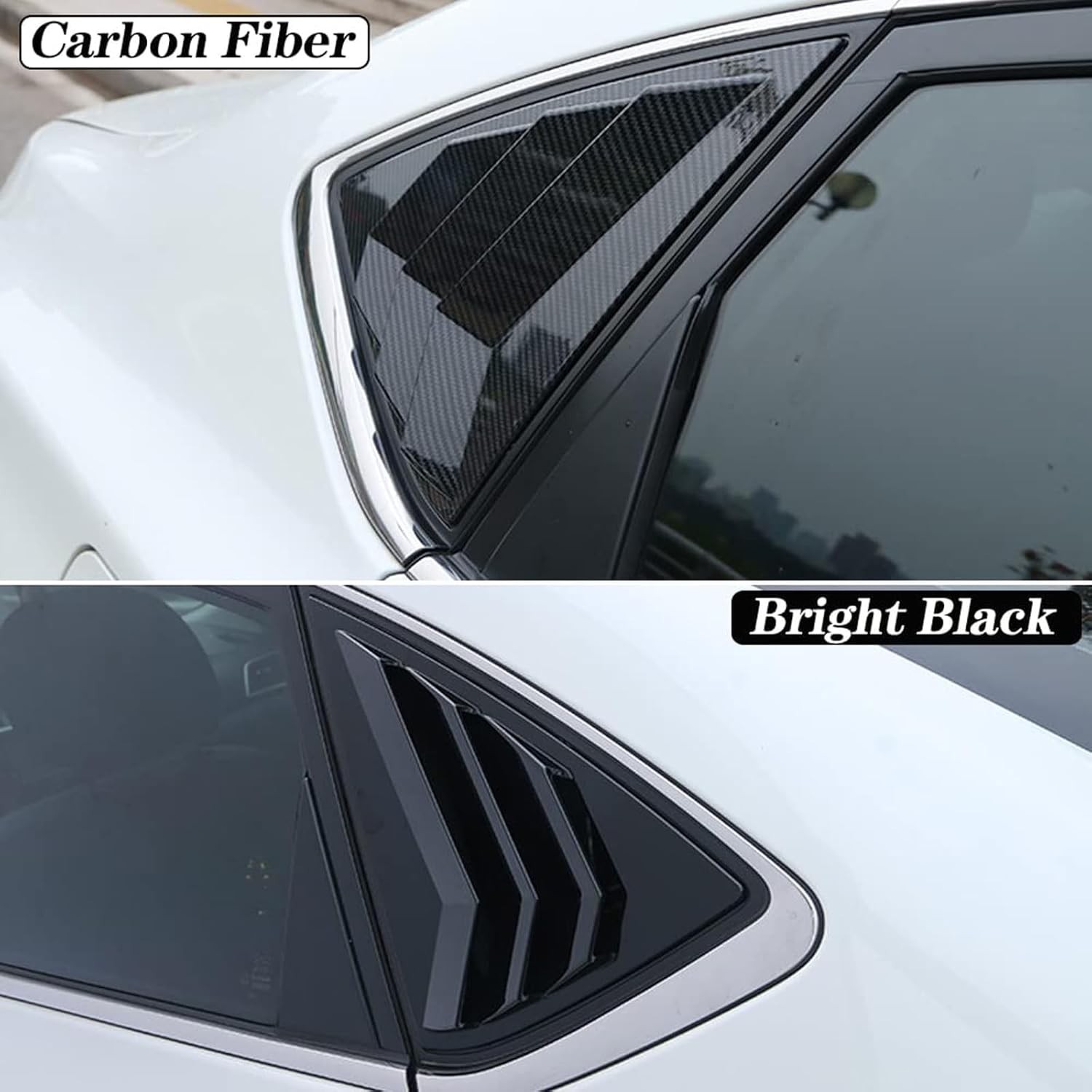 Custom Fit Rear Side Window Louvers for Sentra 2012-2019 – Enhance Your Ride!