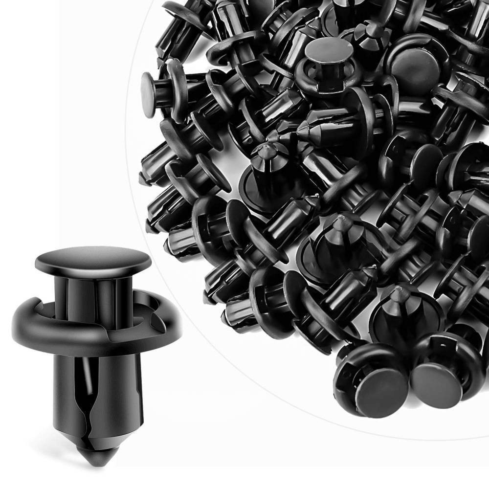 100PCS Bumper Fender Clip Retainer Fastener Rivet Screw For Subaru