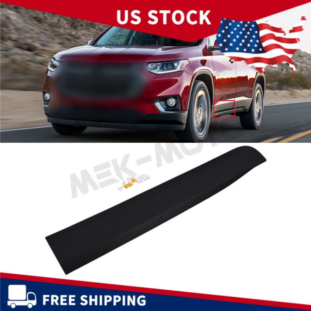 FOR 2018 2019-2023 CHEVROLET TRAVERSE FRONT LEFT DRIVER SIDE DOOR MOLDING COVER