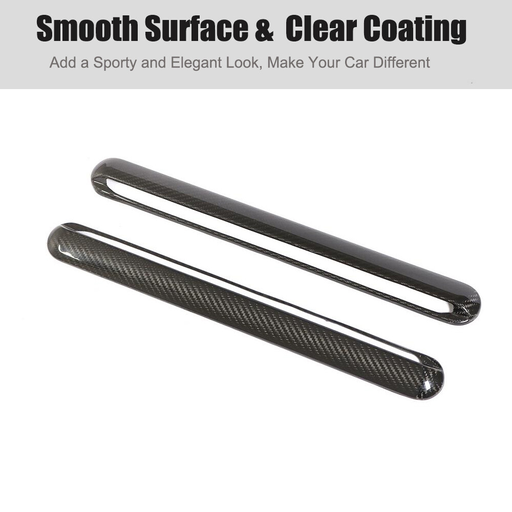 For Benz G Class W463 G500 G63 G55 AMG Carbon Fiber Side Air Vent Cover C-Pillar
