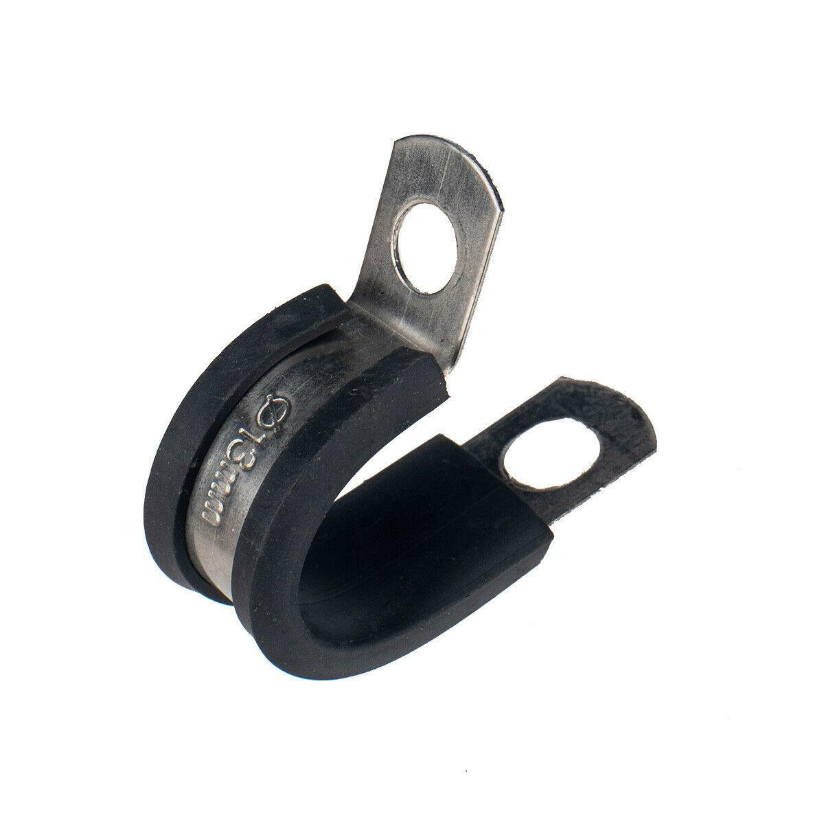 Car Hose Wire Cable Rubber Insulated Clamps Auto Parts Anti-rust Anti-corrosion