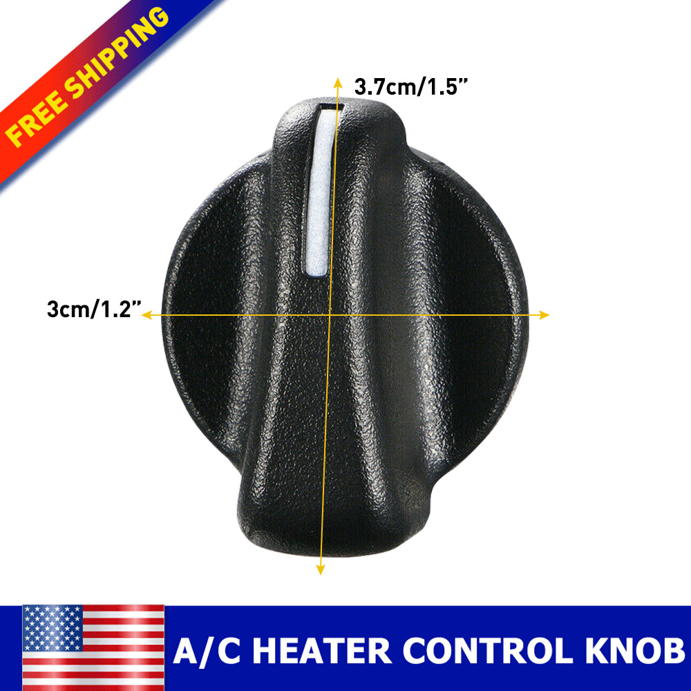 3X For 1999-2006 Jeep Wrangler Rear Heater A/C Temperature HVAC Fan Control Knob
