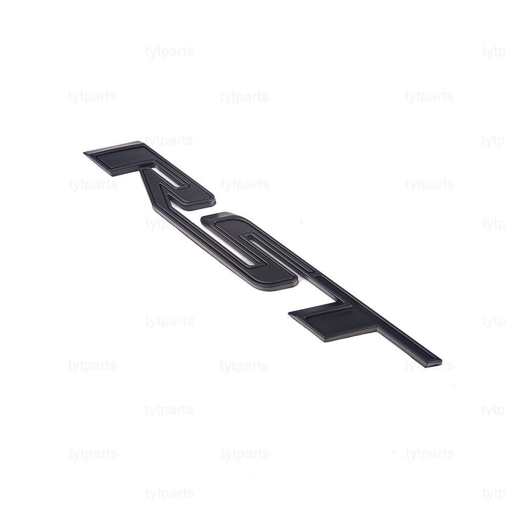 1PC Tailgate RST Emblem Fit 2021-2025 Chevrolet Tahoe Suburban Badge Matte Black