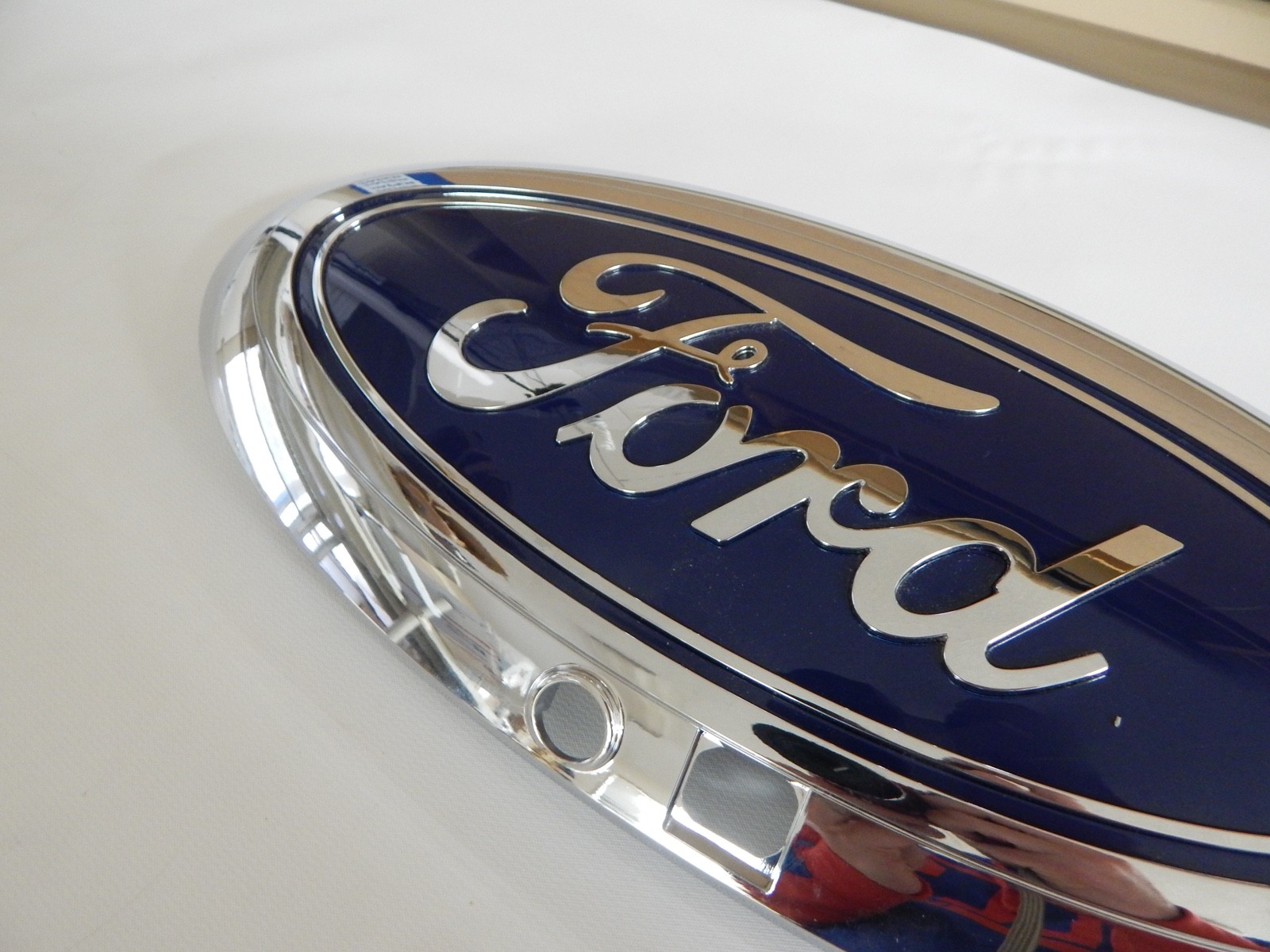 New OEM 2023-2025 Ford F-250 F-350 Super Duty Front Grill Badge Emblem Chrome