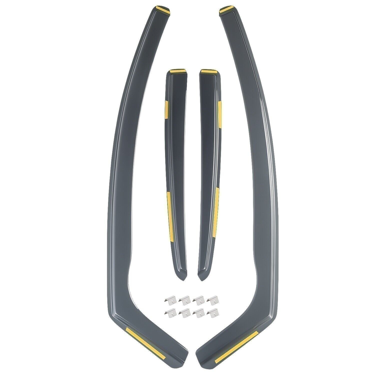 For Ford Focus 2012-2018 In-Channel Window Visors Vent Sun Rain –US