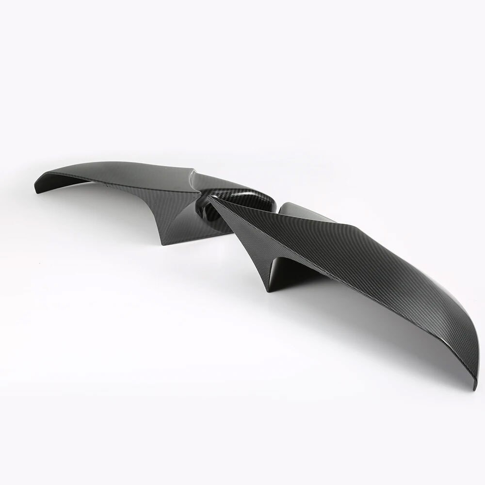 Carbon Fiber Style Rear View Mirror Cover For Honda Civic 10th Gen 2016-2021