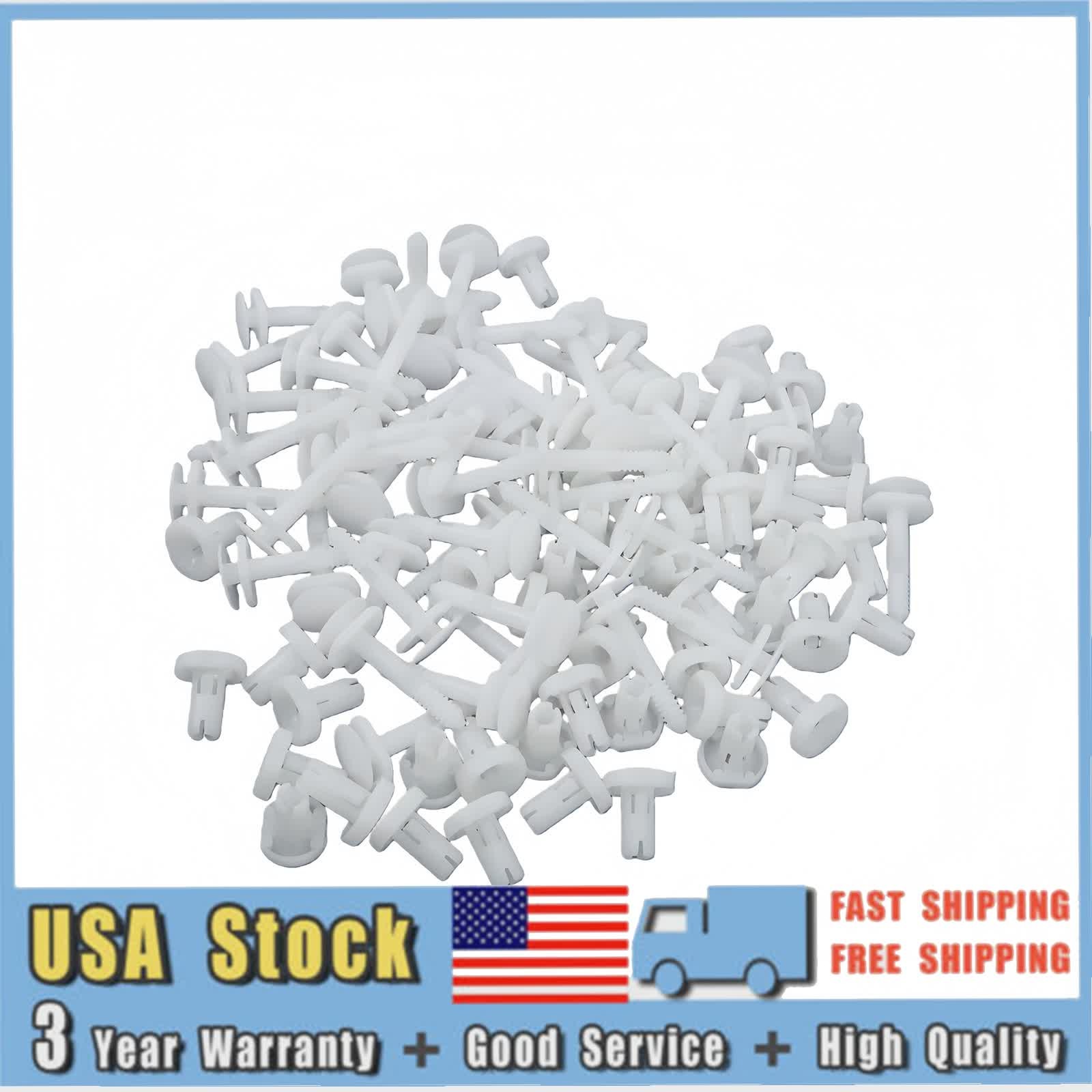 50 Pcs Car Door Panel Retainer Clips & Fasteners FITS GMC & Chevrolet 15960325