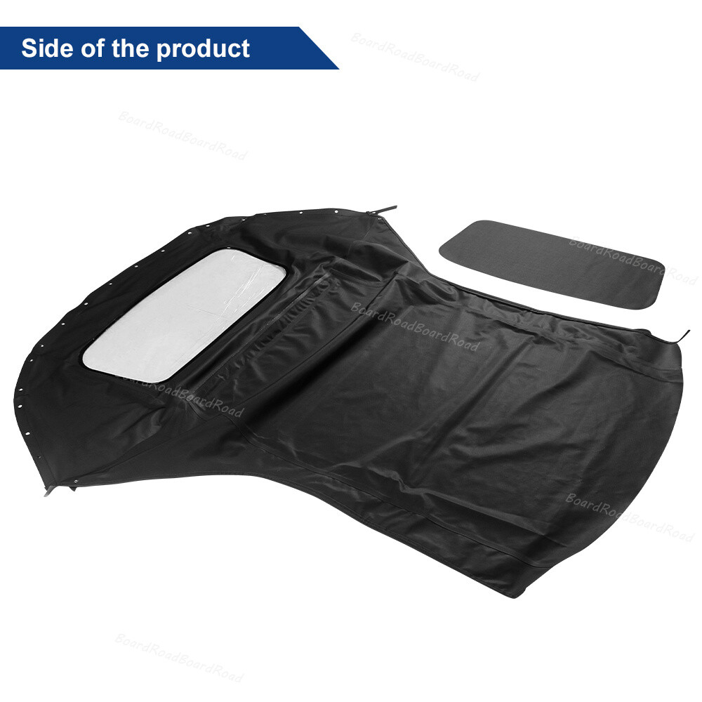 Top & Plastic Window Sailcloth Convertible Fit For 1996-2006 Chrysler Sebring