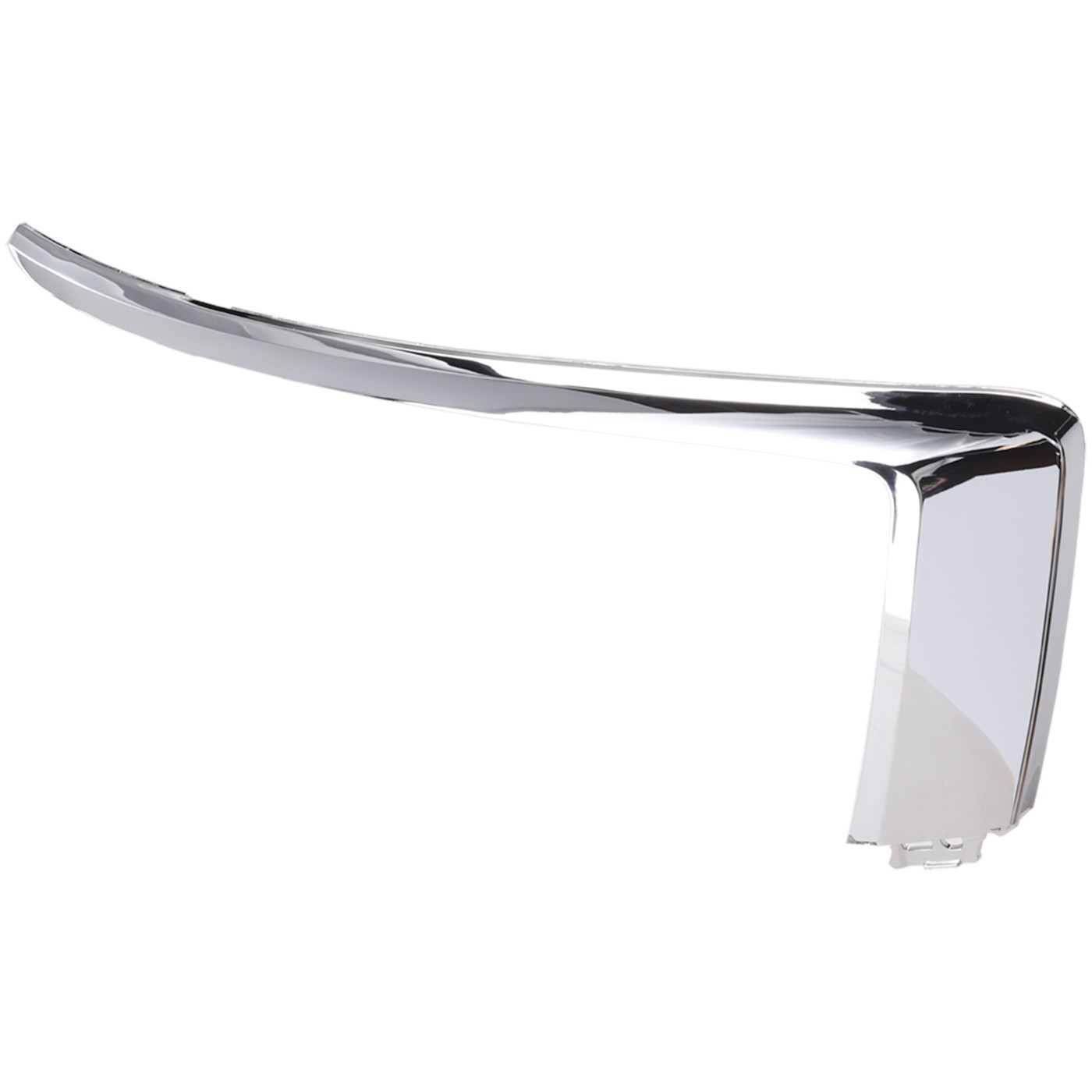 Pair Bumper Face Bar Trims Molding Step Pads Set of 2 Front Driver & Passenger