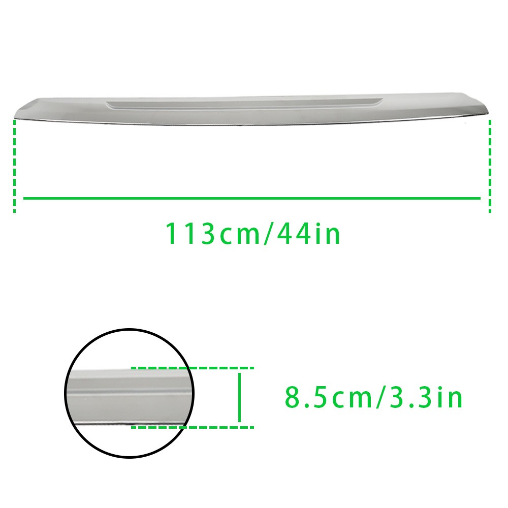 Suit For 2020 2021- 2022 2023 Acadia Chrome Hood Front Molding Brand New