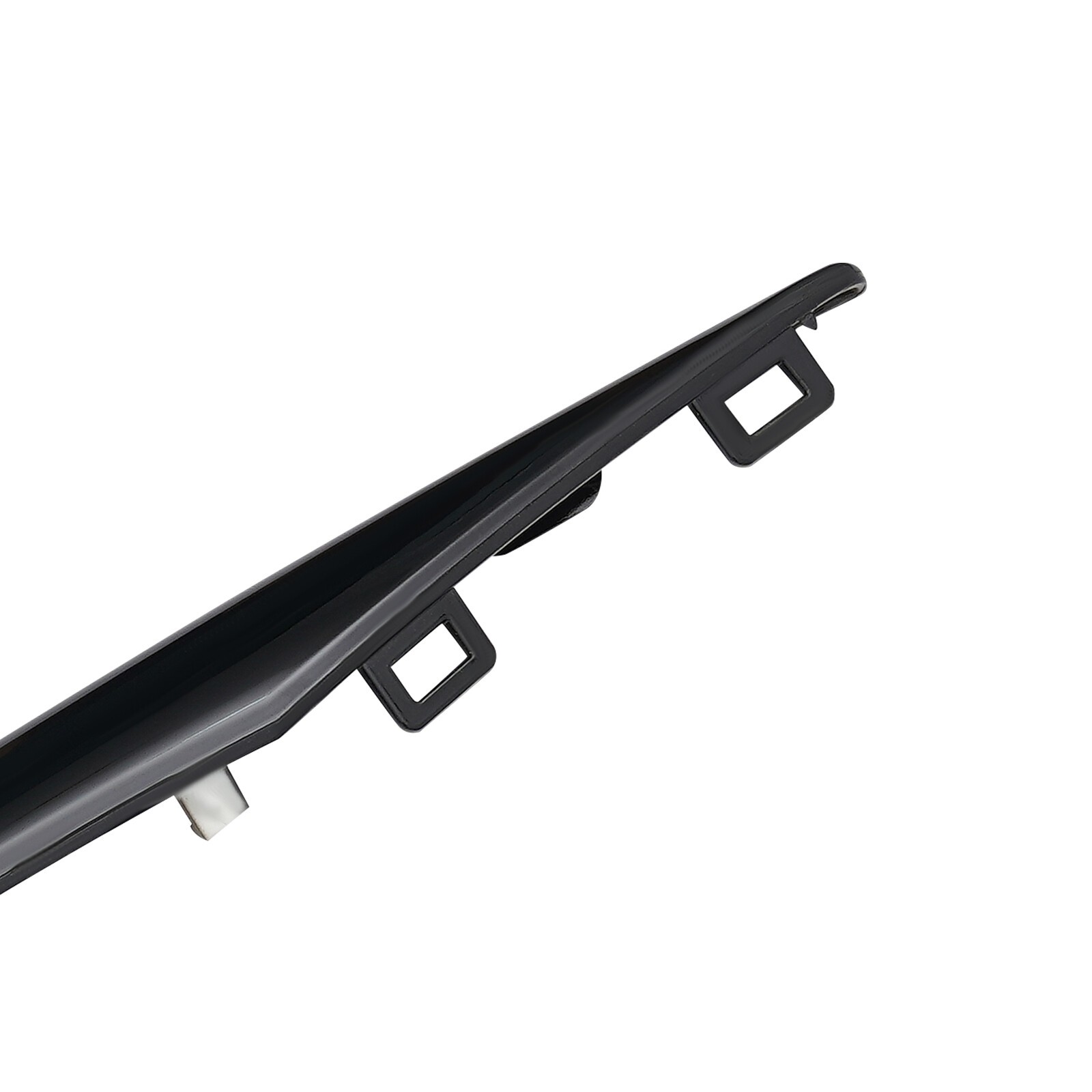 Black Front Left+Right Bumper Trim Set For 2015-2020 Cadillac Escalade Fits ESV