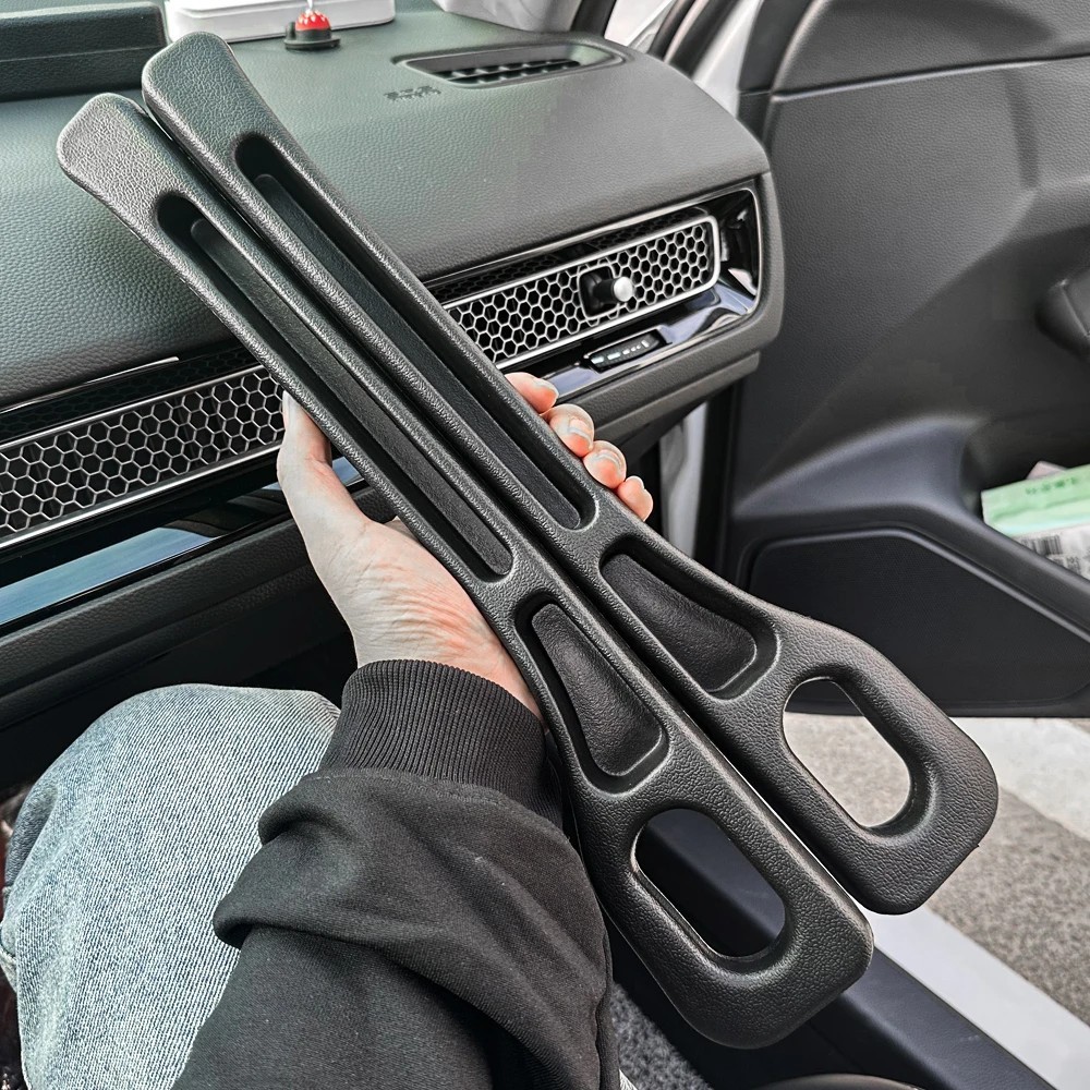 2 PCS Universal Car Seat Gaps Filler Side Seam Plug Strip Seat Gap Phone Holder