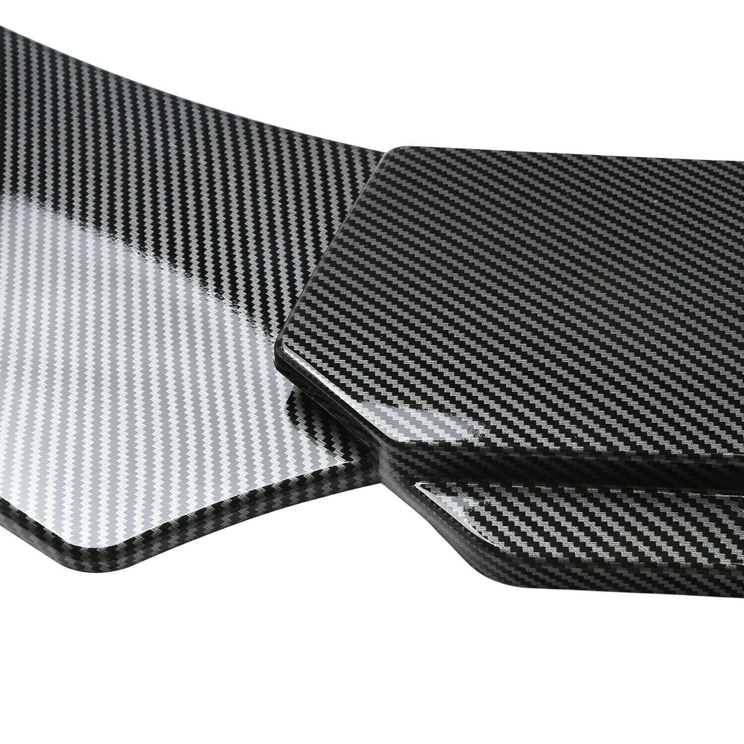 For Acura ILX 2019-2022 Carbon Fiber Look Front Bumper Lip Splitter Spoiler BE